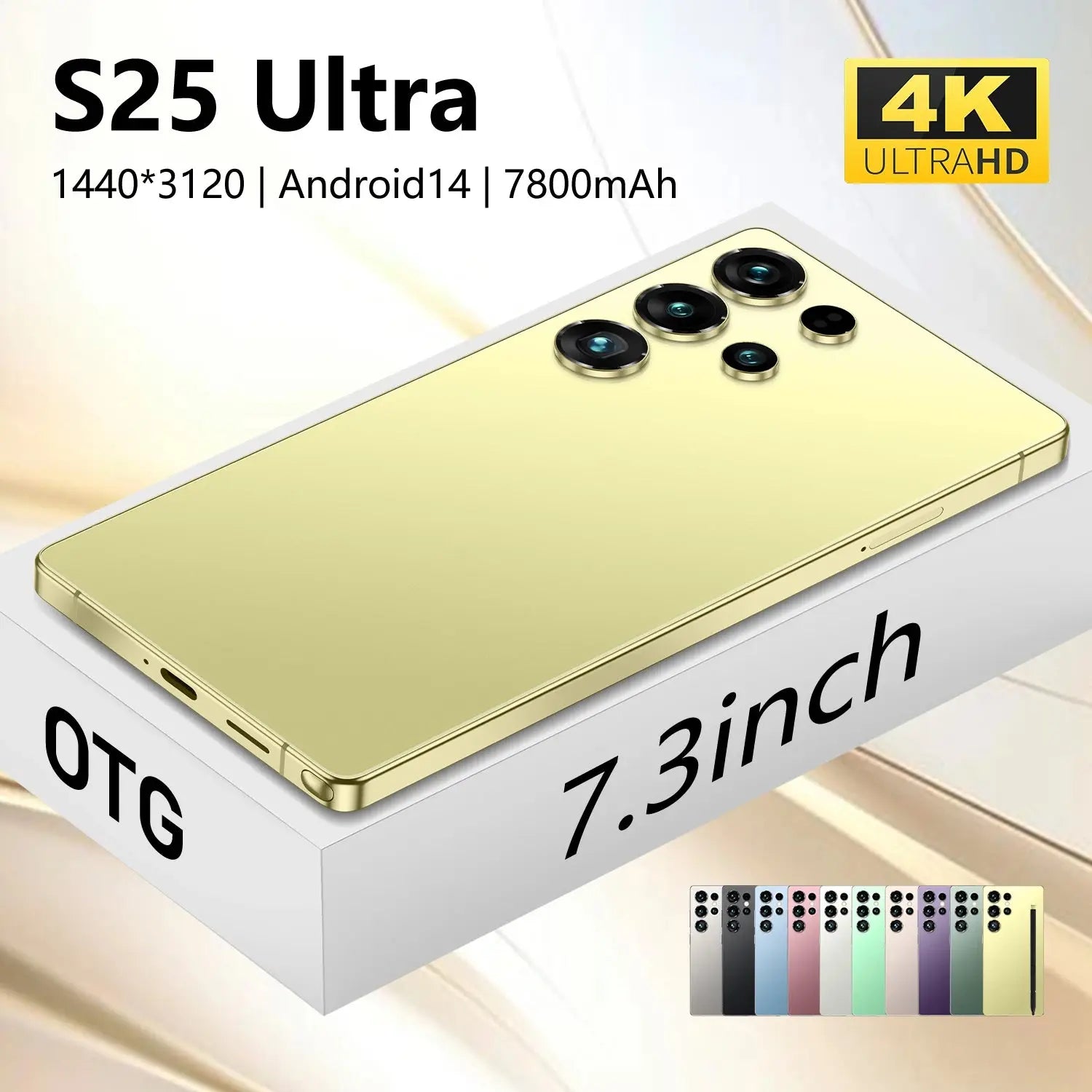 2025 Latest S25 Ultra Smart Phone 16GB +1TB Gaming Dual SIM CDMA 108MP 4K Display Deca Core Global Version GreatEagleInc