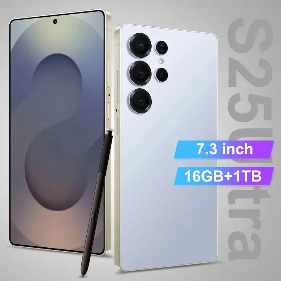 2025 Latest S25 Ultra Smart Phone 16GB +1TB Gaming Dual SIM CDMA 108MP 4K Display Deca Core Global Version GreatEagleInc