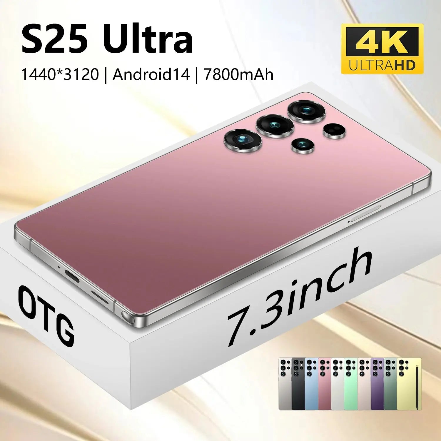 2025 Latest S25 Ultra Smart Phone 16GB +1TB Gaming Dual SIM CDMA 108MP 4K Display Deca Core Global Version GreatEagleInc