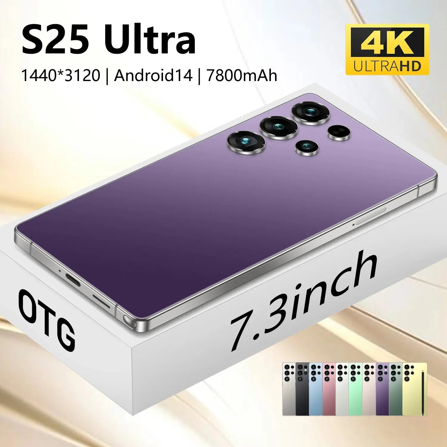 2025 Latest S25 Ultra Smart Phone 16GB +1TB Gaming Dual SIM CDMA 108MP 4K Display Deca Core Global Version GreatEagleInc