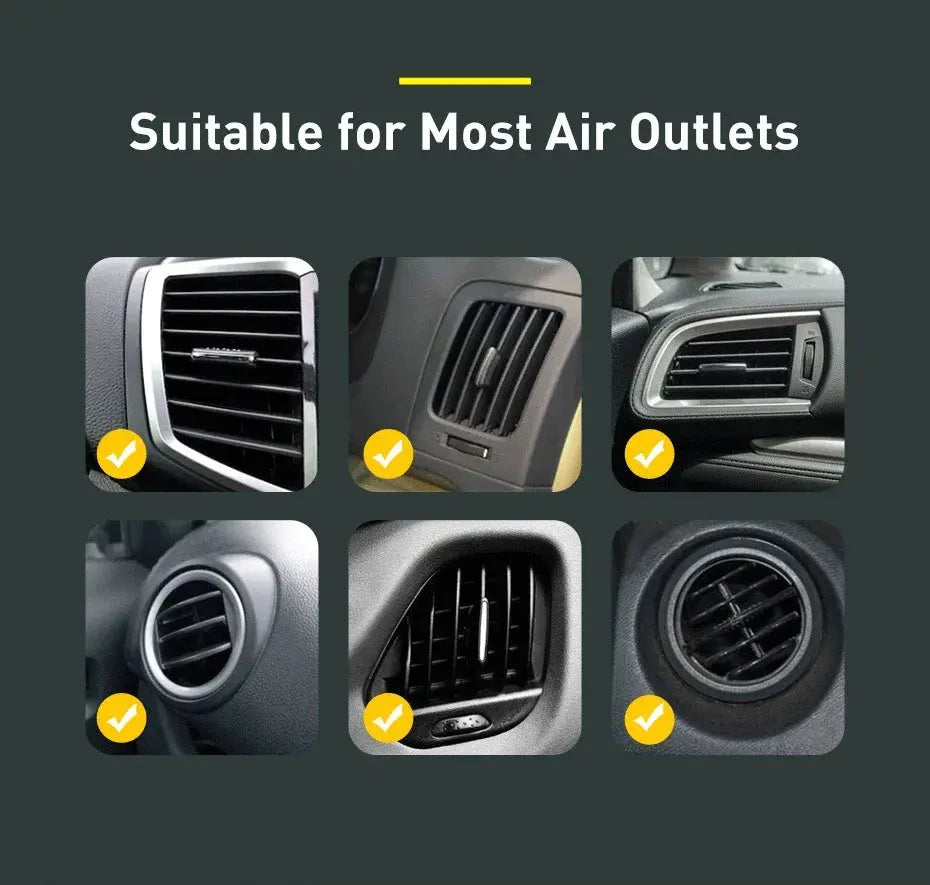 2025NEW Car Phone Holder For Universal Mobile Phone Holder Stand Car Phone Stand For Car Air Outlet Mount Car Cell Phone Support GreatEagleInc