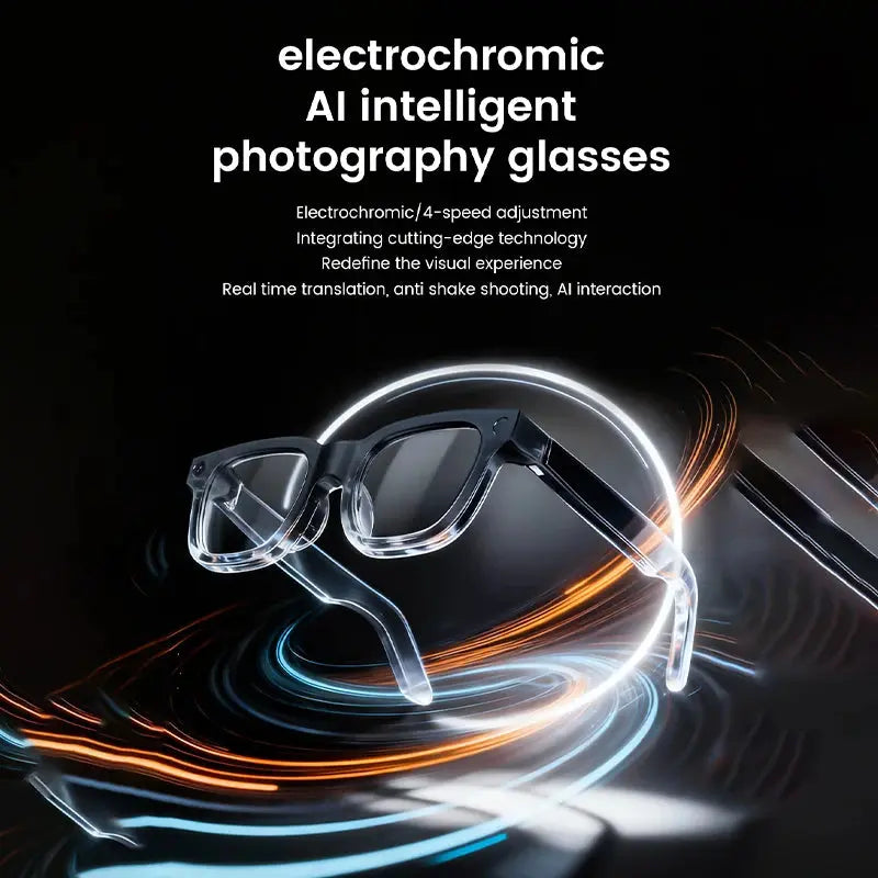 2026 Smart Glasses HD Photo Video OpenAI Record Translation Touch Photochromic Lenses Bluetooth Call Music Multifunction Glasses GreatEagleInc