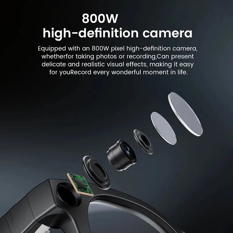 2026 Smart Glasses HD Photo Video OpenAI Record Translation Touch Photochromic Lenses Bluetooth Call Music Multifunction Glasses GreatEagleInc