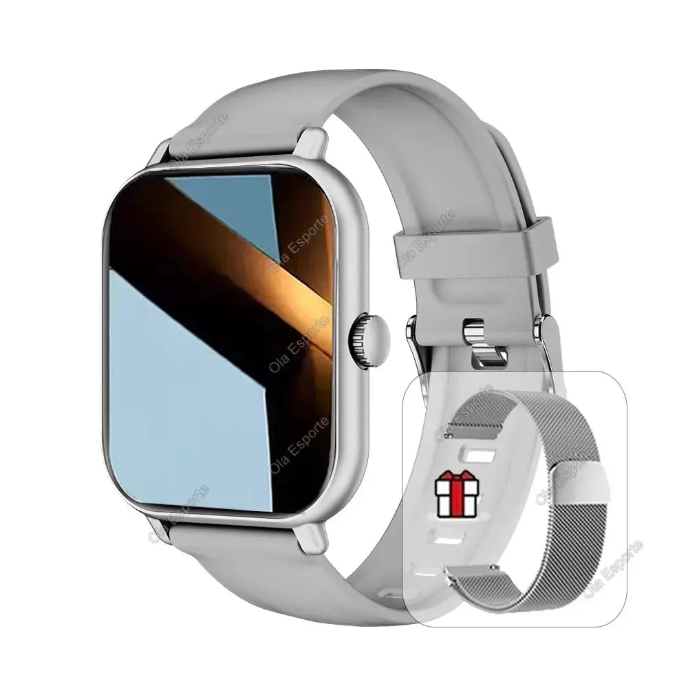 2026 Smart Watch Android IOS Phone 2.01 Inch Color Screen Bluetooth Answer Call Fitness Watches Tracker Smartwatch Women Men New GreatEagleInc