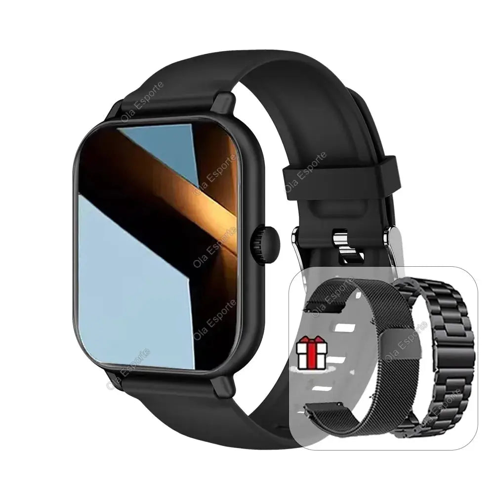 2026 Smart Watch Android IOS Phone 2.01 Inch Color Screen Bluetooth Answer Call Fitness Watches Tracker Smartwatch Women Men New GreatEagleInc