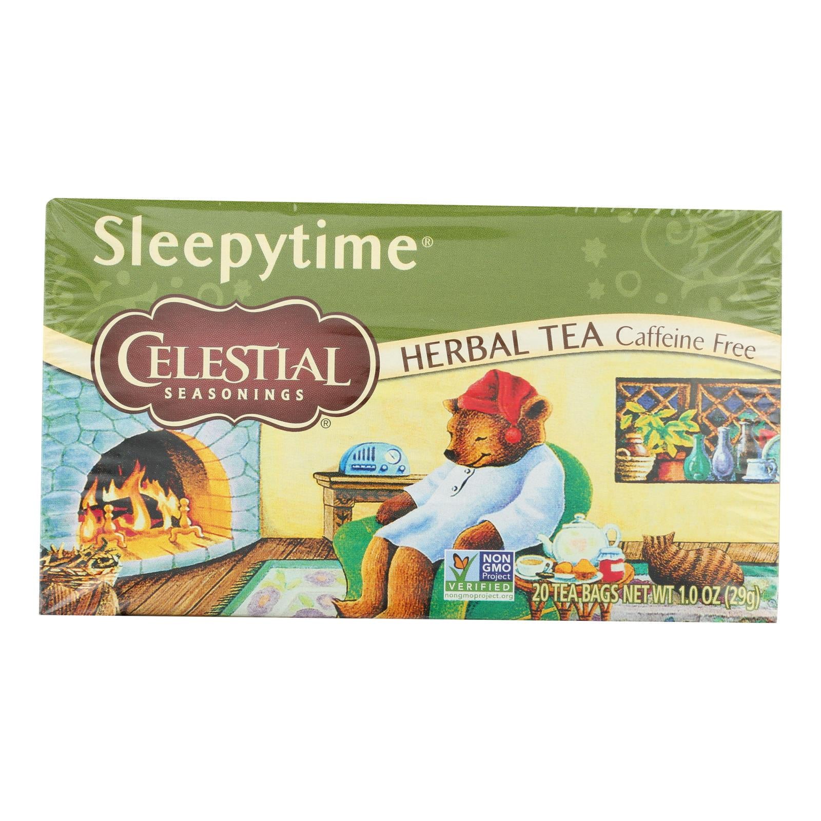 Celestial Seasonings Herbal Tea - Sleepytime - Caffeine Free - 20 Bags - GreatEagleInc