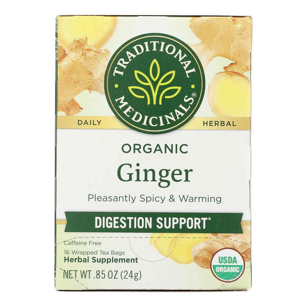 Traditional Medicinals Organic Ginger Tea - 16 Bags