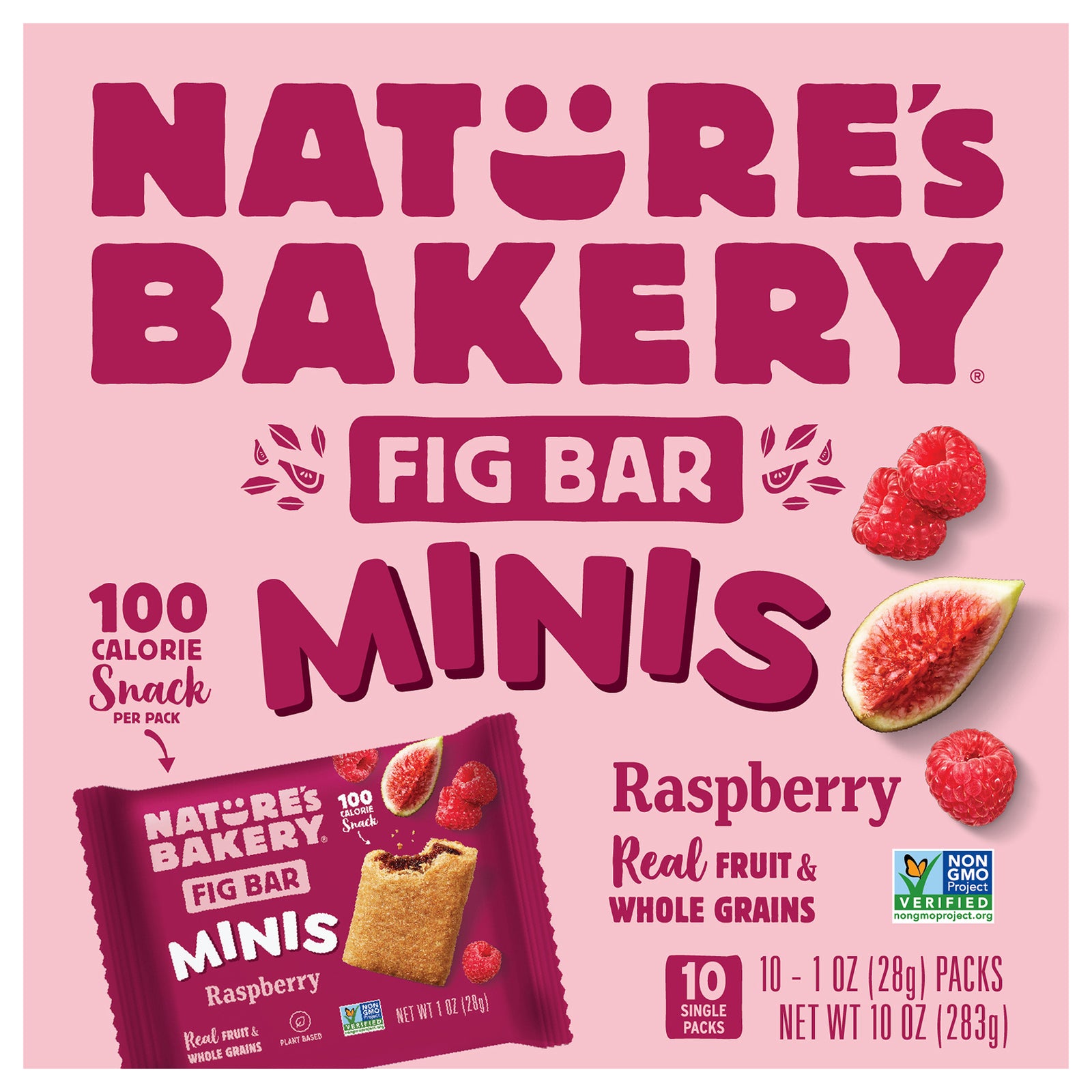 Nature's Bakery - Fig Bar Raspberry Mini - Cs Of 6-10 Oz Default Title