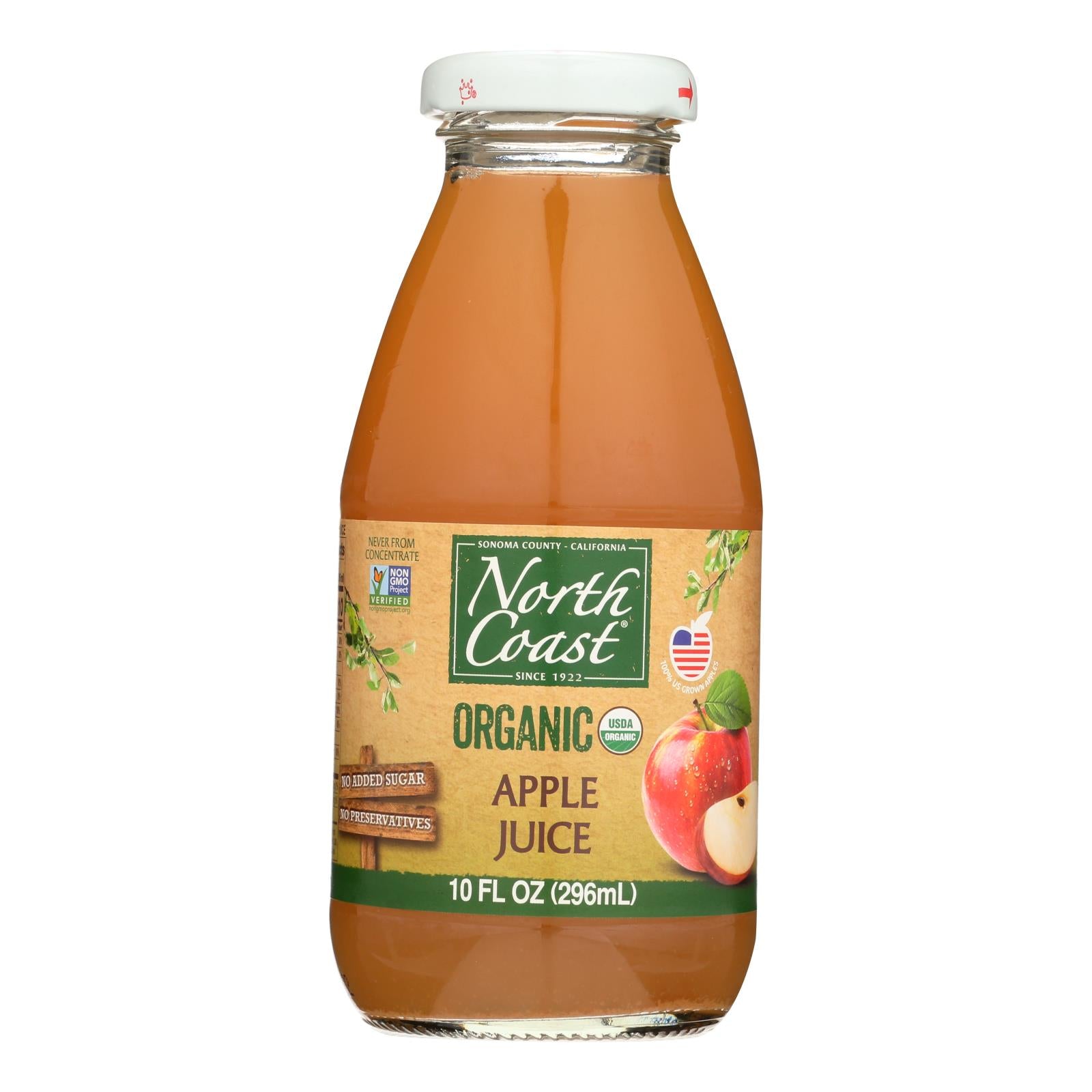 North Coast Juice Apple Org - Case Of 24 - 10 Fz Default Title