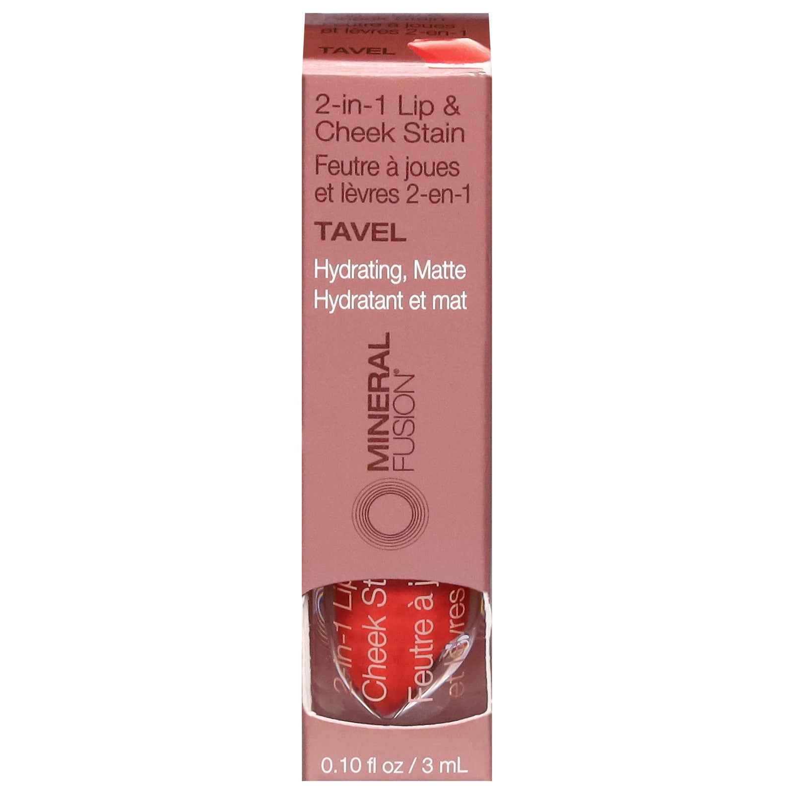 Mineral Fusion - Stain Lip Cheek Tavel - Ea Of 1-.1 Fz