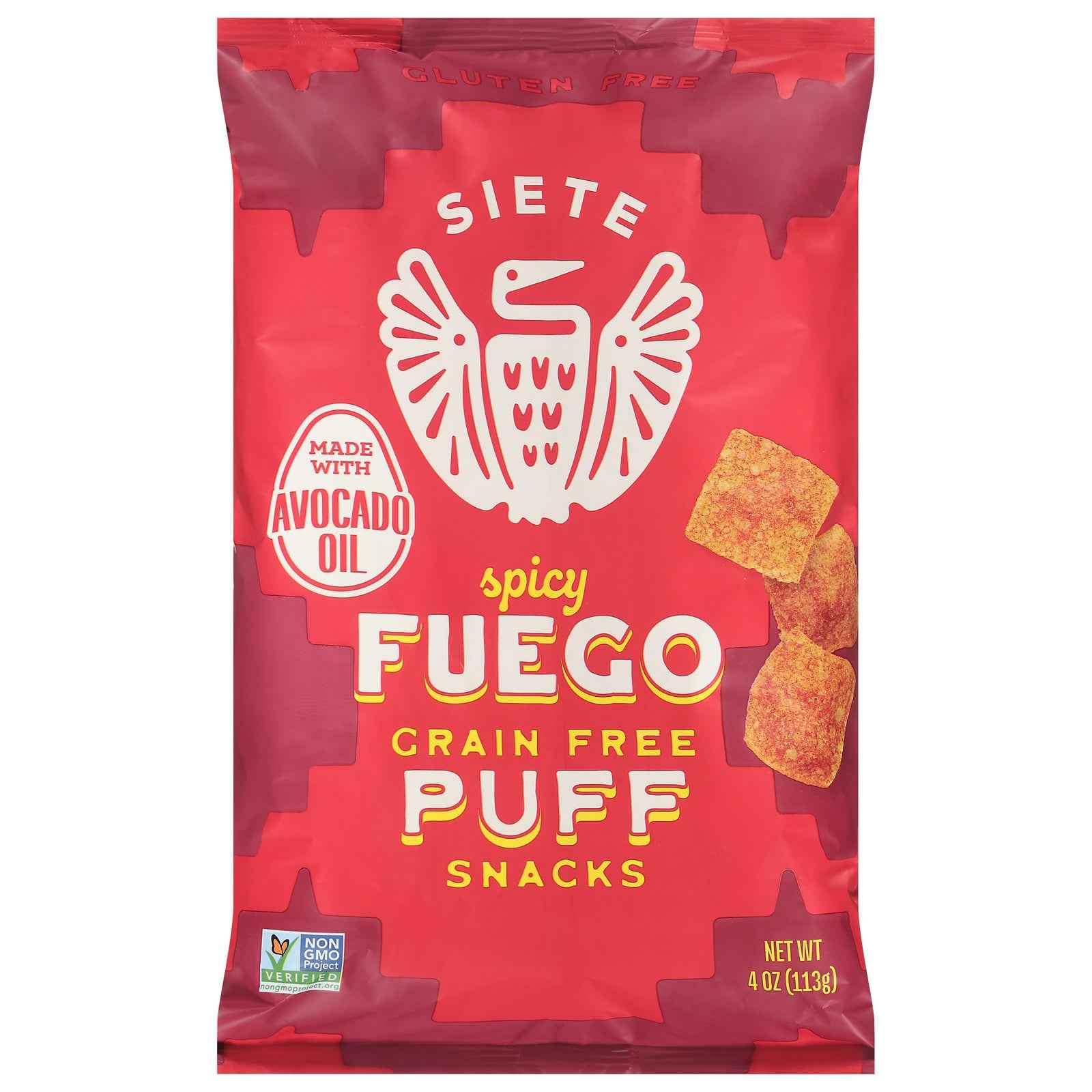 Siete - Puffs Fuego - Cs Of 6-4 Oz