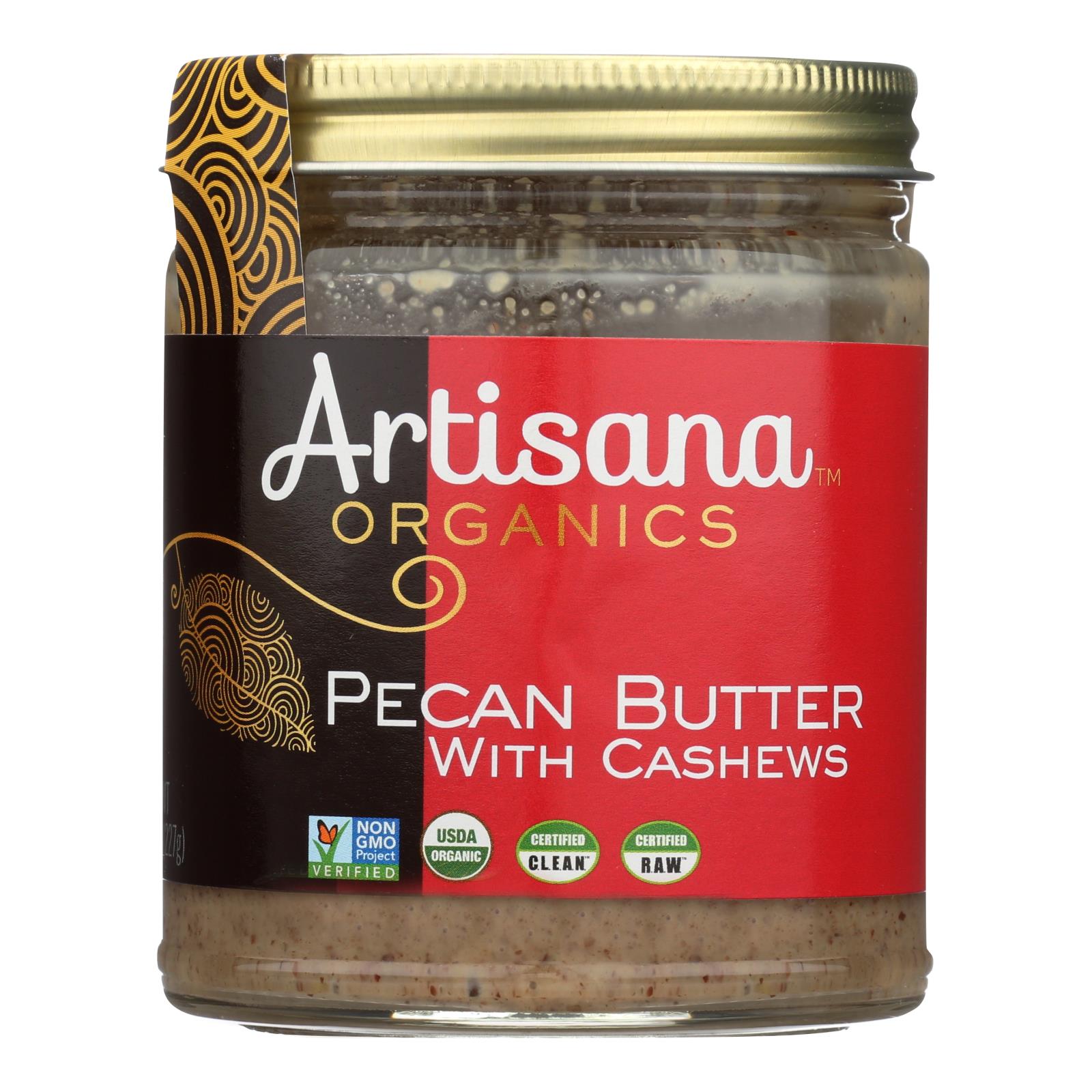 Artisana Butter - Pecan - Case Of 6 - 8 Oz. Default Title