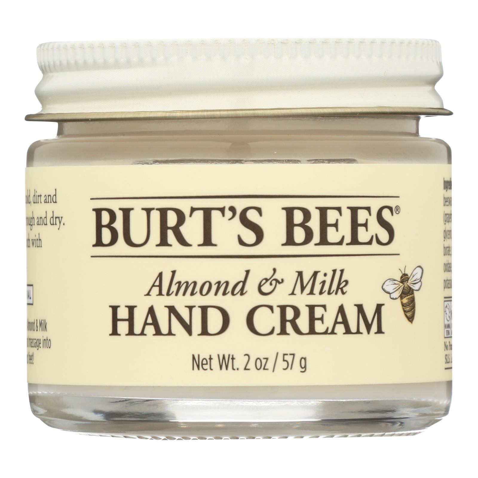 Burts Bees - Hand Cream - Almond & Milk - 2 Oz - GreatEagleInc
