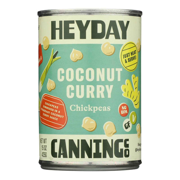 Heyday Canning Co. - Chickpeas Coconut Curry - Cs Of 12-15 Oz