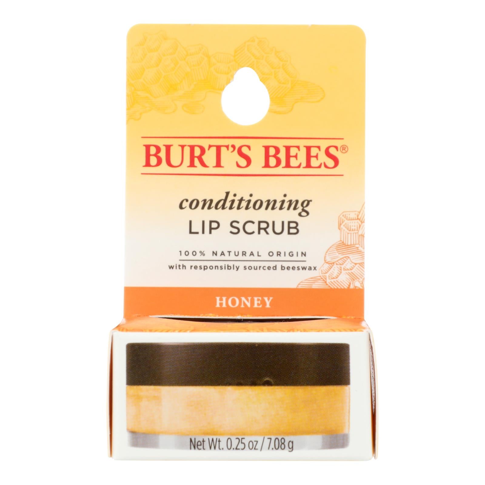 Burt's Bees Conditioning Lip Scrub With Honey - Case Of 4 - .25 Oz - GreatEagleInc