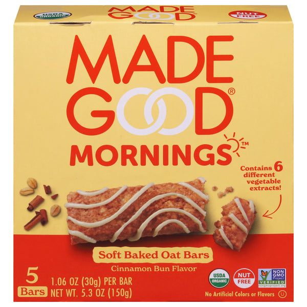 Made Good - Oat Bar Og2 Cinn Bun Sft - Cs Of 6-5.3 Oz Default Title
