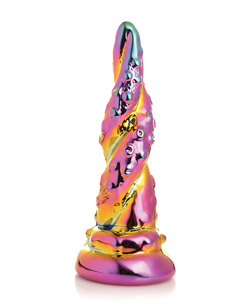 Creature Cocks Enchantress Rainbow Glass Dildo - GreatEagleInc