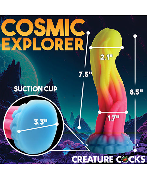 Creature Cocks Tenta-glow-in-the-dark Silicone Dildo - GreatEagleInc