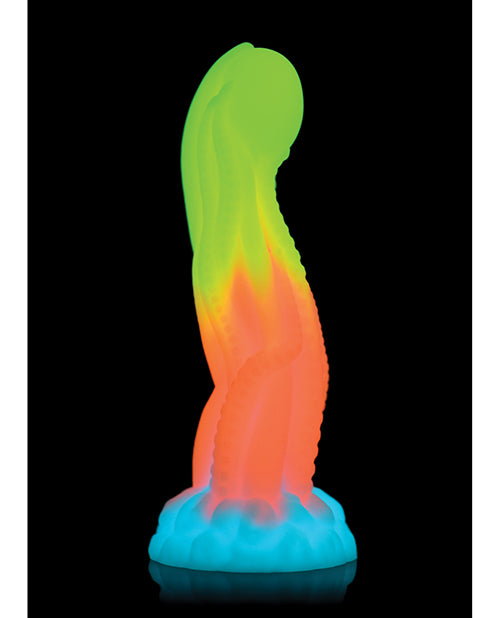 Creature Cocks Tenta-glow-in-the-dark Silicone Dildo - GreatEagleInc