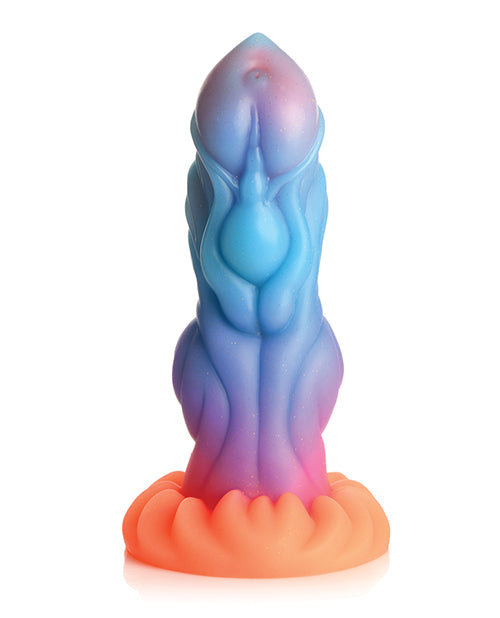 Creature Cocks Alien Invader Alien Glow-in-the-dark Silicone Dildo - GreatEagleInc