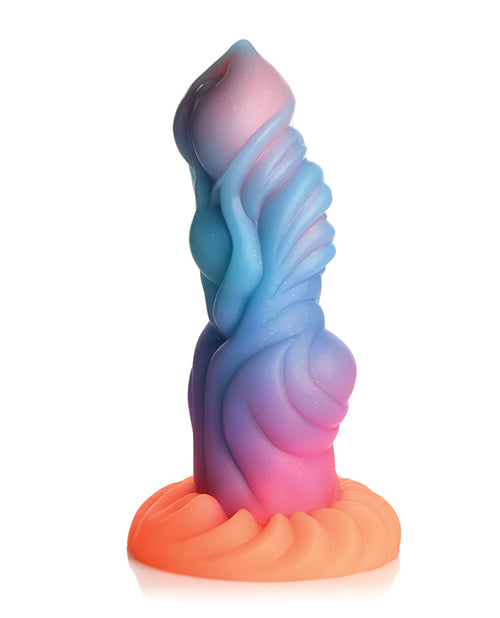 Creature Cocks Alien Invader Alien Glow-in-the-dark Silicone Dildo - GreatEagleInc