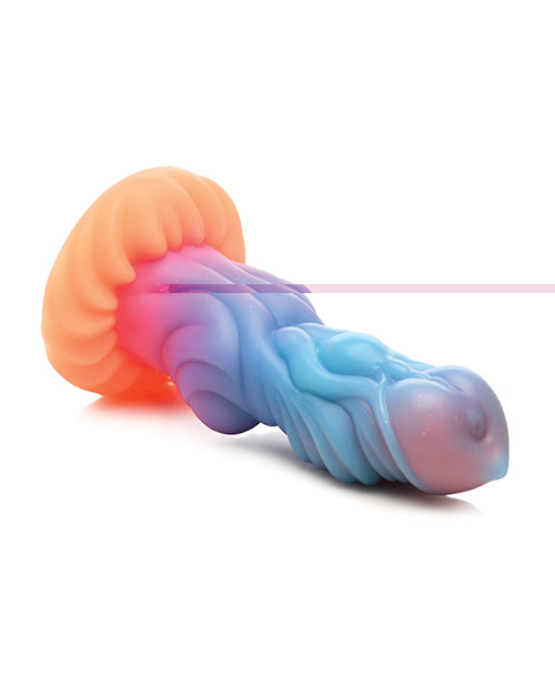 Creature Cocks Alien Invader Alien Glow-in-the-dark Silicone Dildo - GreatEagleInc