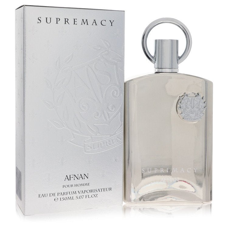 Supremacy Silver by Afnan Eau De Parfum Spray 3.4 oz for Men 5 oz