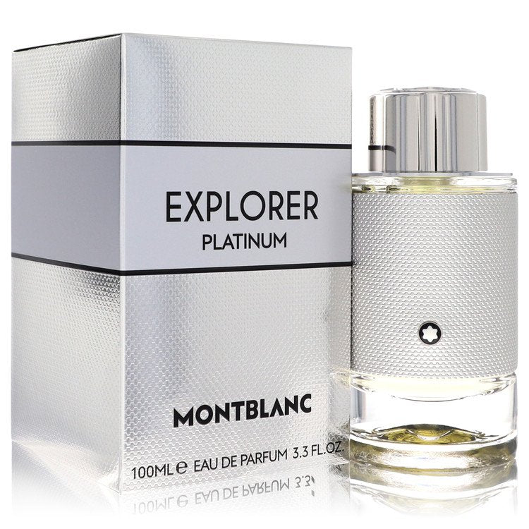 Montblanc Explorer Platinum by Mont Blanc Eau De Parfum Spray oz for Men 3.4 oz