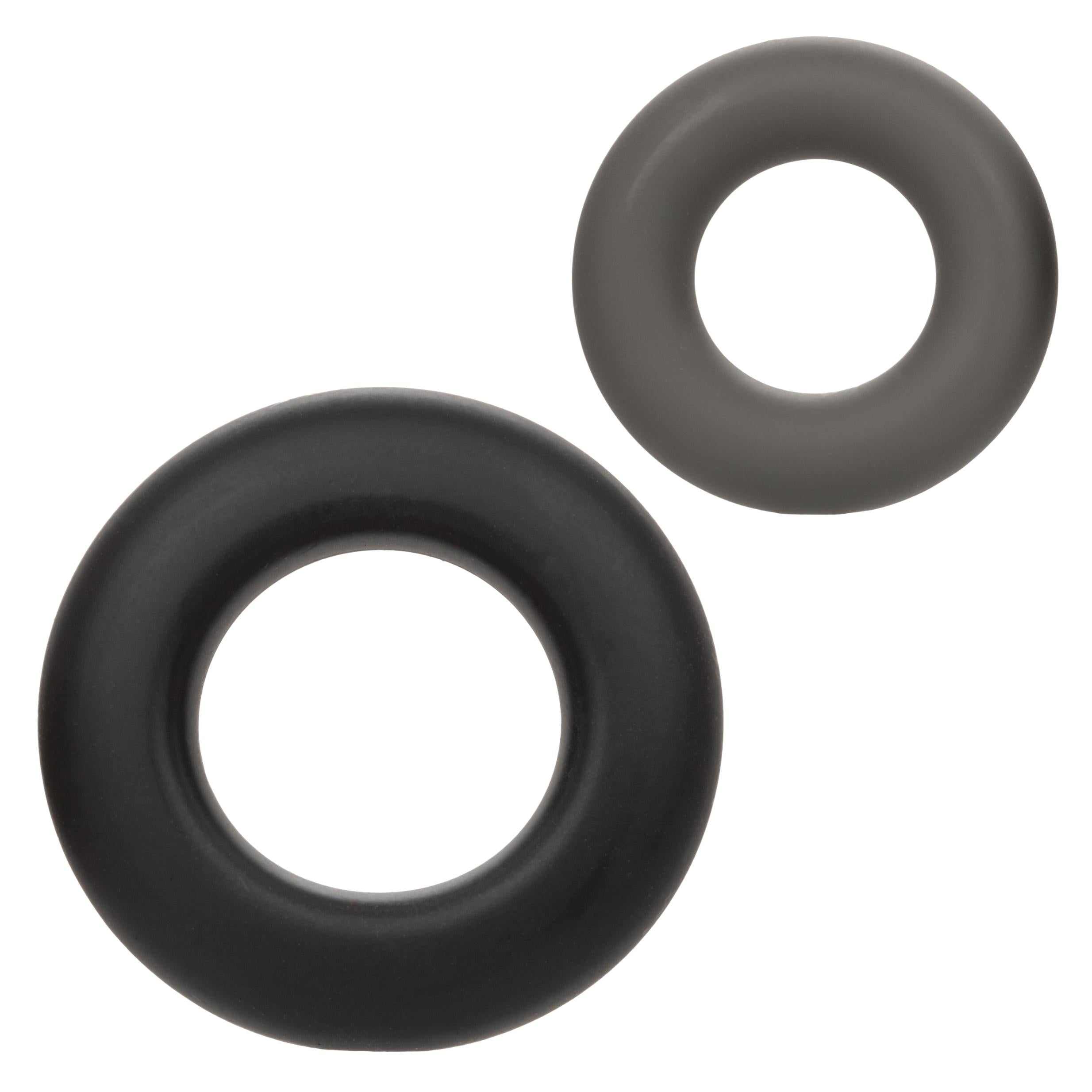 Alpha Liquid Silicone Prolong Set of 2 - Black/gray - GreatEagleInc