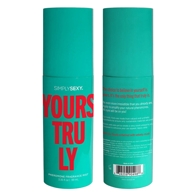 Yours Truly - Pheromone Fragrance Mists 3.35 Oz - GreatEagleInc