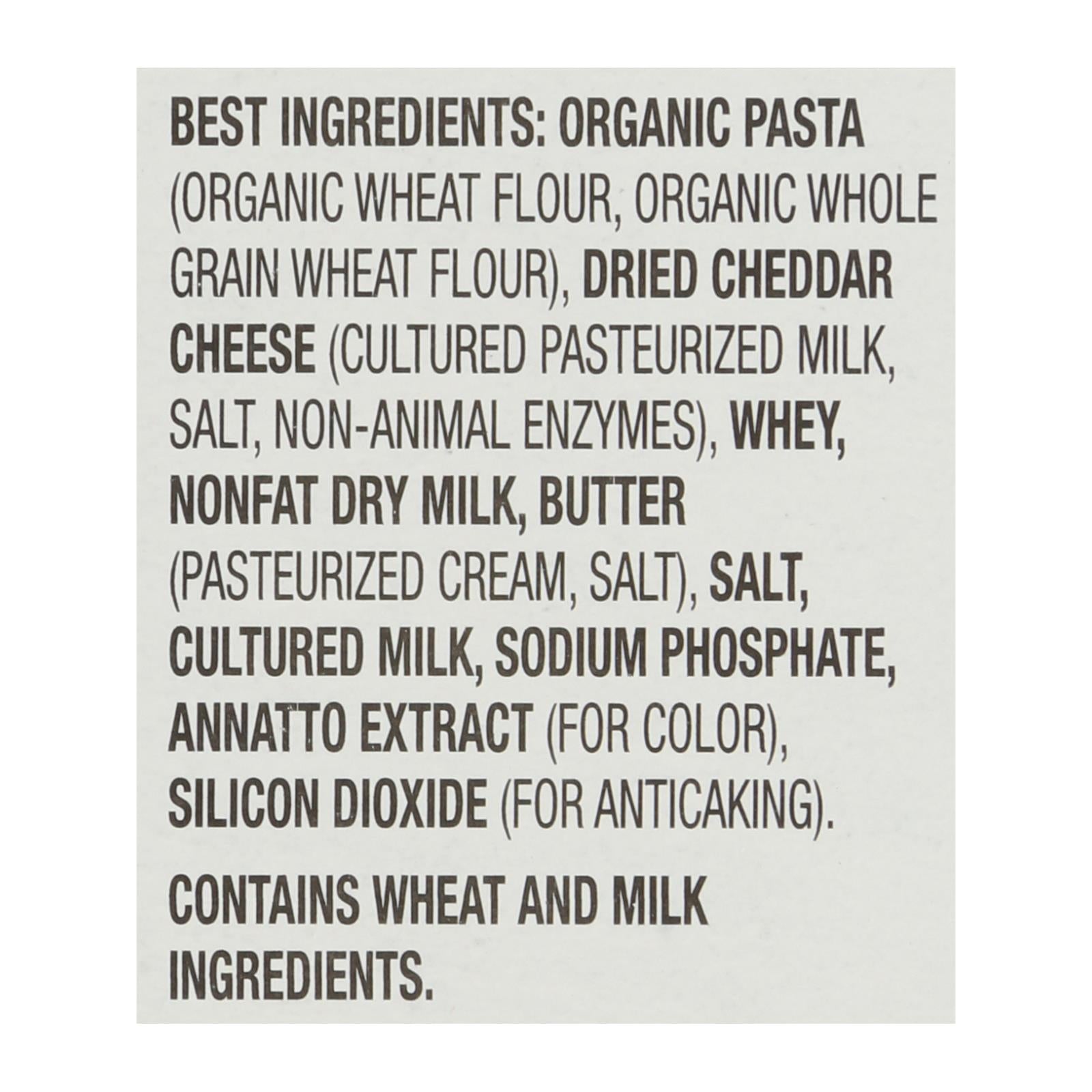 Annie's Homegrown Bernie's Farm Macaroni And Cheese Shapes - Case Of 12 - 6 Oz. - GreatEagleInc