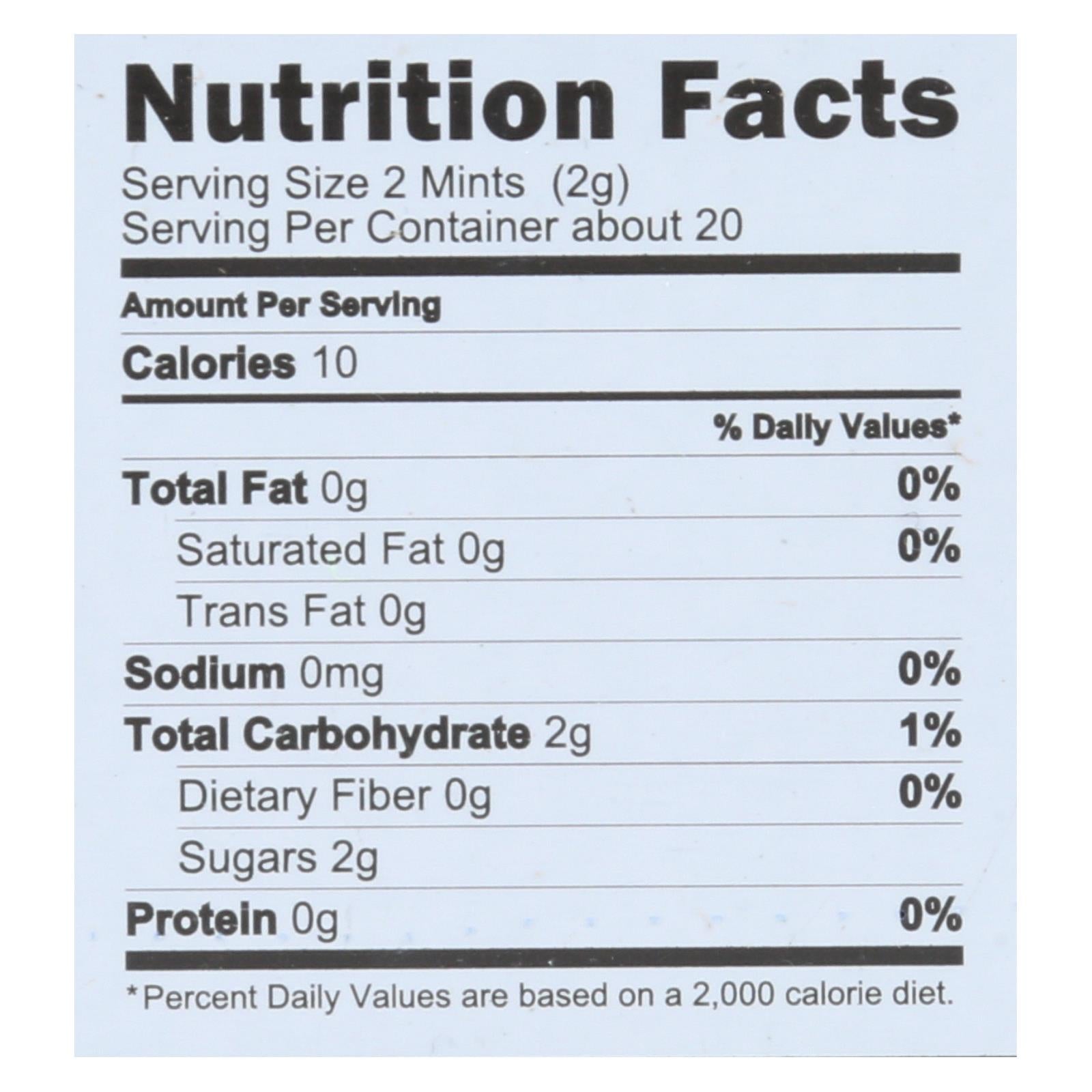 Vermints Breath Mints - All Natural - Wintermint - 1.41 Oz - Case Of 6 - GreatEagleInc