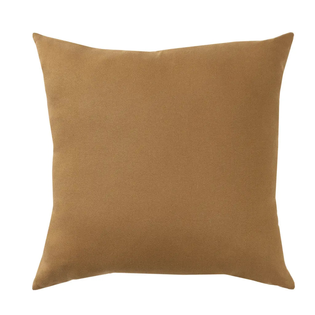 20" Almond And Beige Patchwork Cotton Throw Pillow Cover Homeroots Home Decor