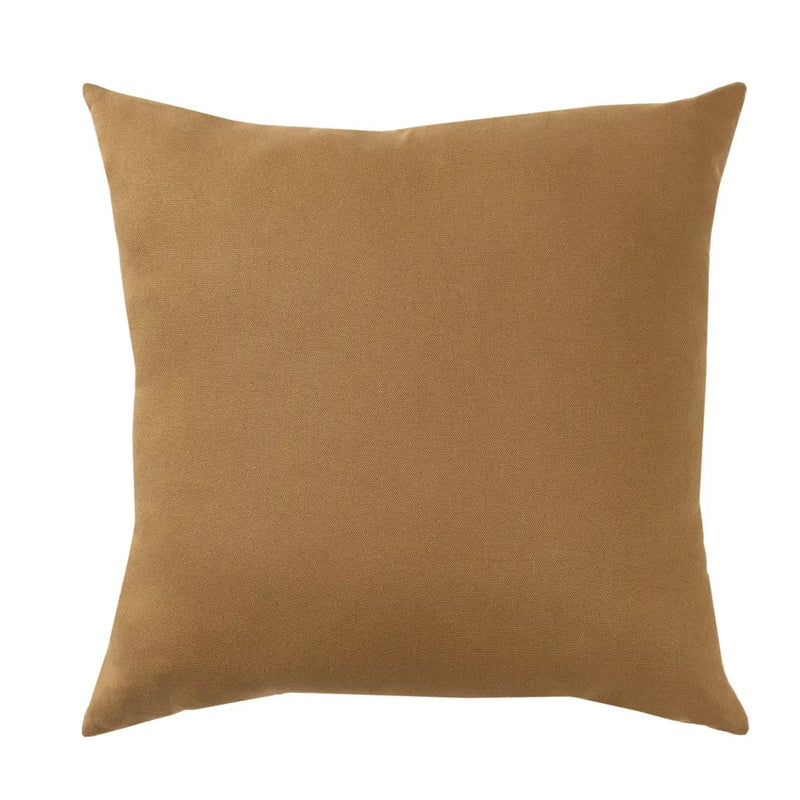 20" Almond And Beige Patchwork Cotton Throw Pillow Cover Homeroots Home Decor