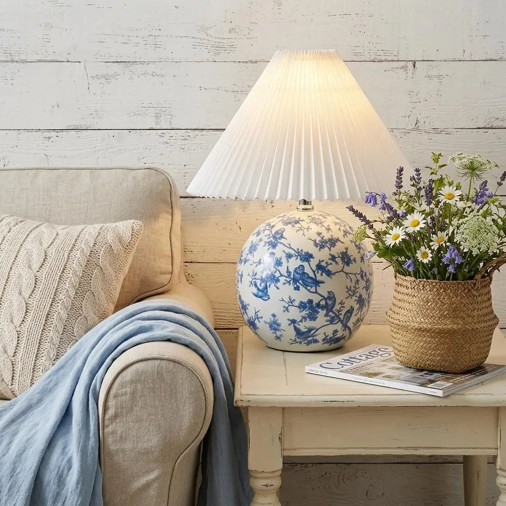 20" Clear Novelty Table Lamp With Cone Shade Homeroots Lighting