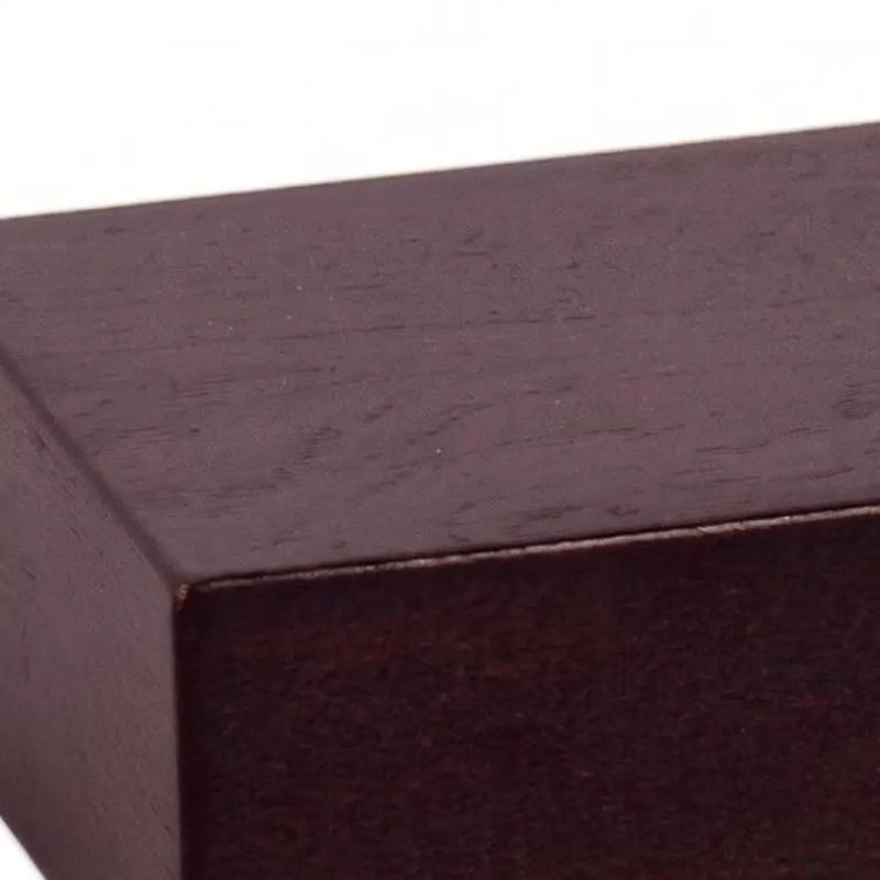 20" Espresso Wood Wall Mounted Floating Shelf Homeroots Organization