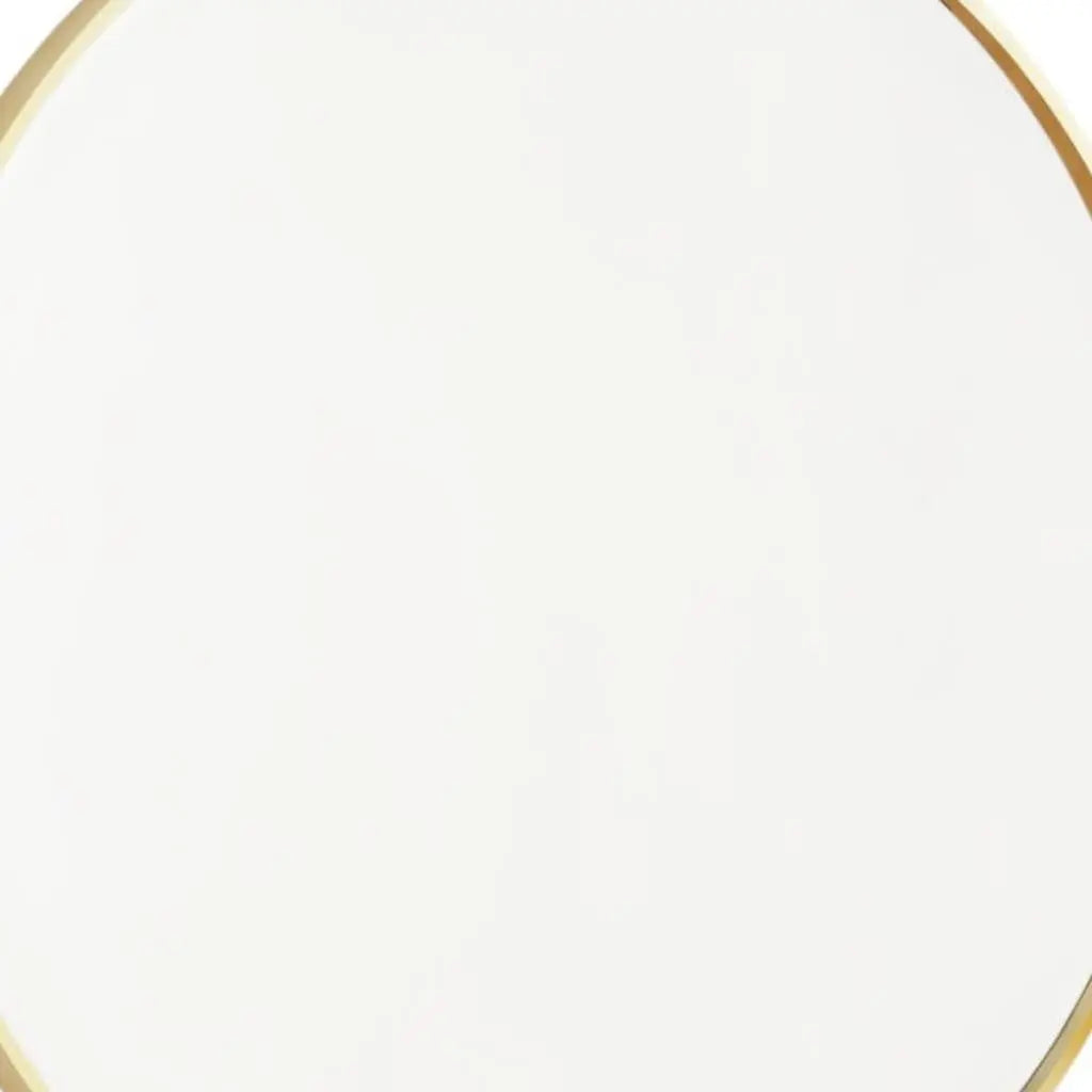 20" Gold Metal Round Framed Bathroom Vanity Mirror Homeroots Bed & Bath