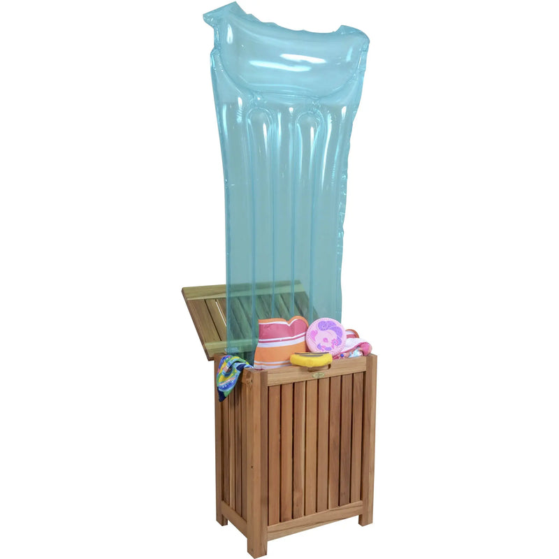 20" Natural Solid Wood Shaker Style Single Door Bathroom Cabinet Homeroots Organization