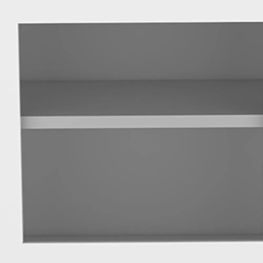 20" White Wall mounted Accent Cabinet With One Shelf Homeroots Kitchen & Dining