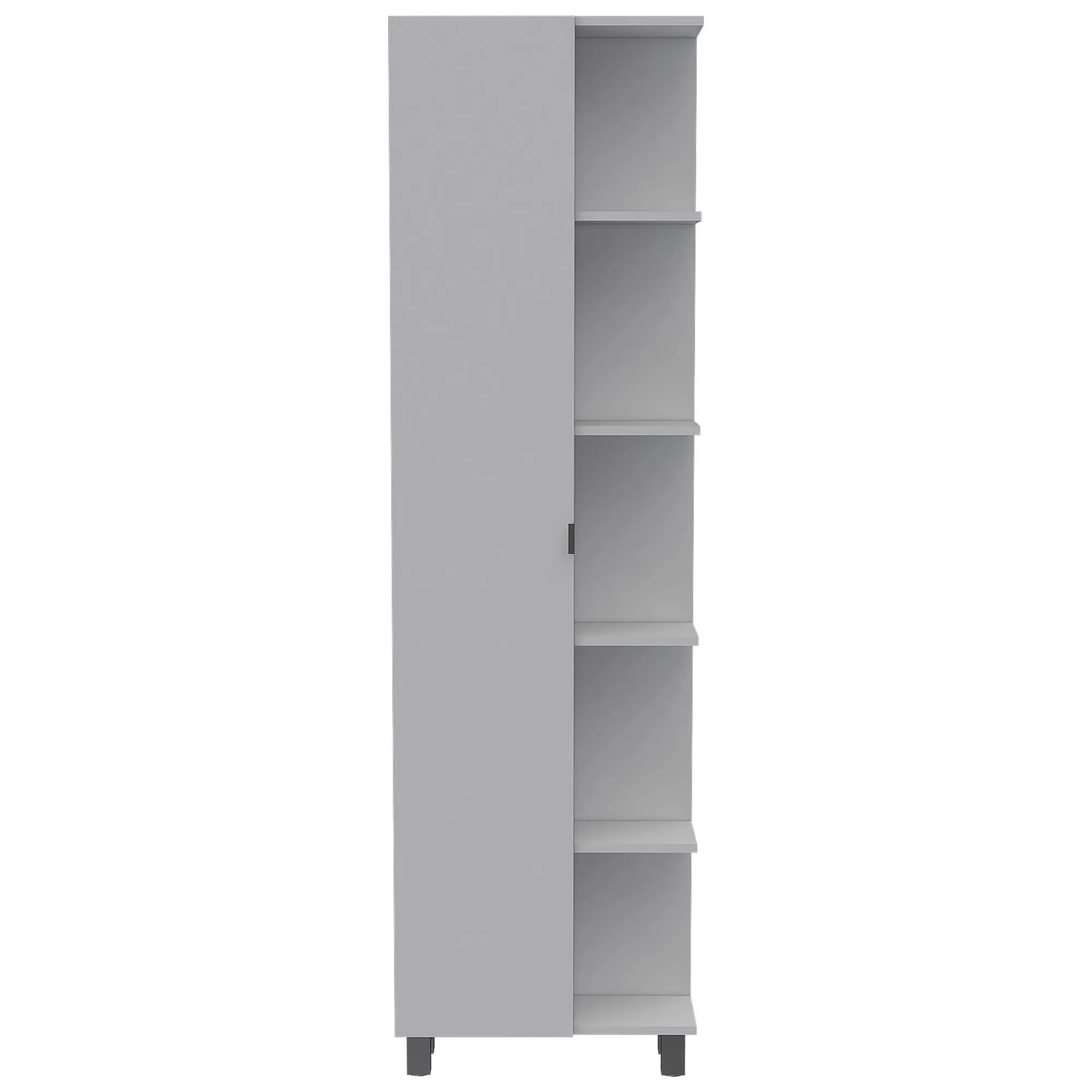 20" White Wood Freestanding Single Door Bathroom Vanity Homeroots Kitchen & Dining