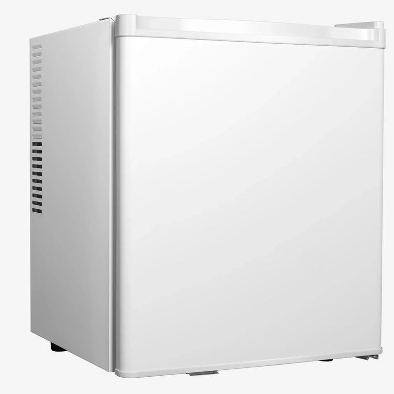 20" X 17" White Metal Single Compartment Can Beverage Refrigerator Homeroots Home Decor