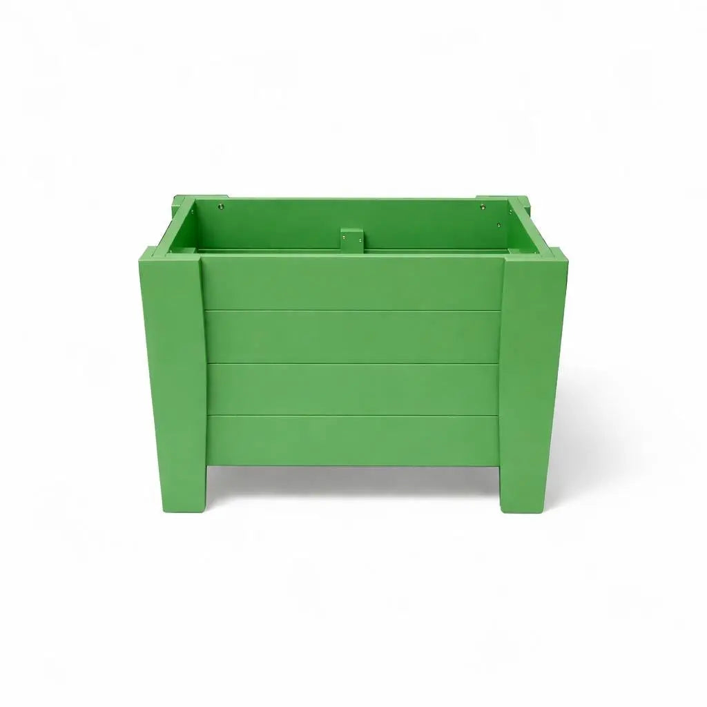 20" X 18" Green Heavy Duty Plastic Square Planter Box Homeroots Outdoor