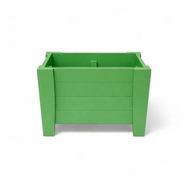 20" X 18" Green Heavy Duty Plastic Square Planter Box Homeroots Outdoor
