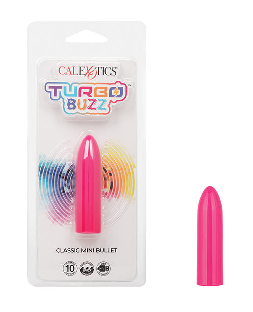 Turbo Buzz Classic Mini Bullet Stimulator Pink