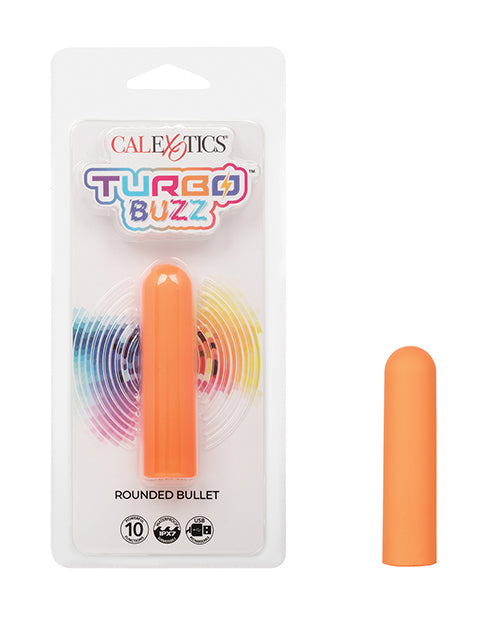 Turbo Buzz Rounded Bullet Stimulator Orange