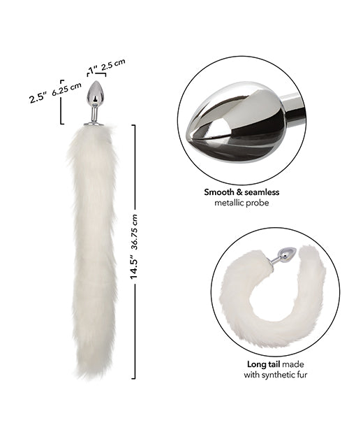 Running Wild Tail Metallic Anal Probe - GreatEagleInc