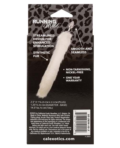 Running Wild Tail Metallic Anal Probe - GreatEagleInc
