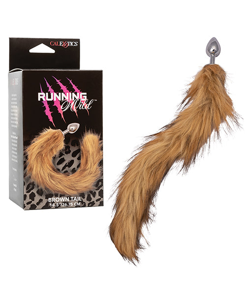 Running Wild Tail Metallic Anal Probe - GreatEagleInc