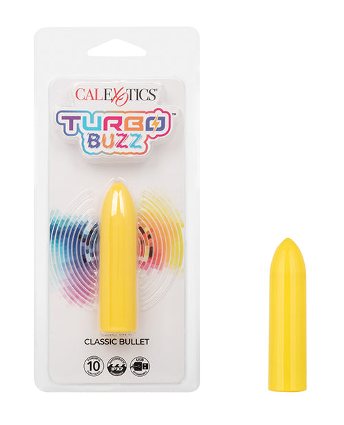 Turbo Buzz Classic Bullet Stimulator Yellow