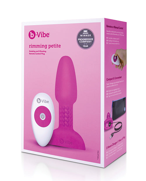 Rimming Petite Butt Plug Fuchsia